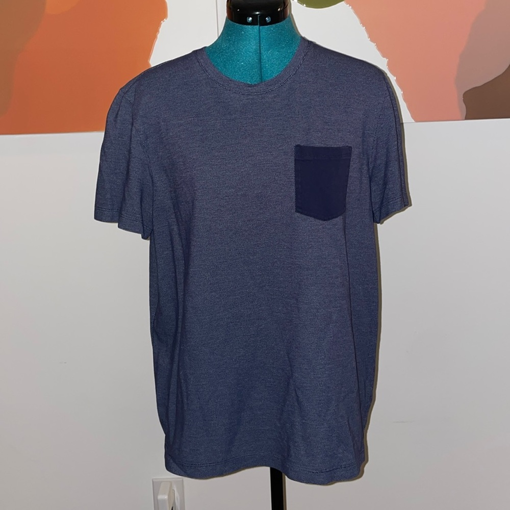 Michael Kors Navy Striped Tee